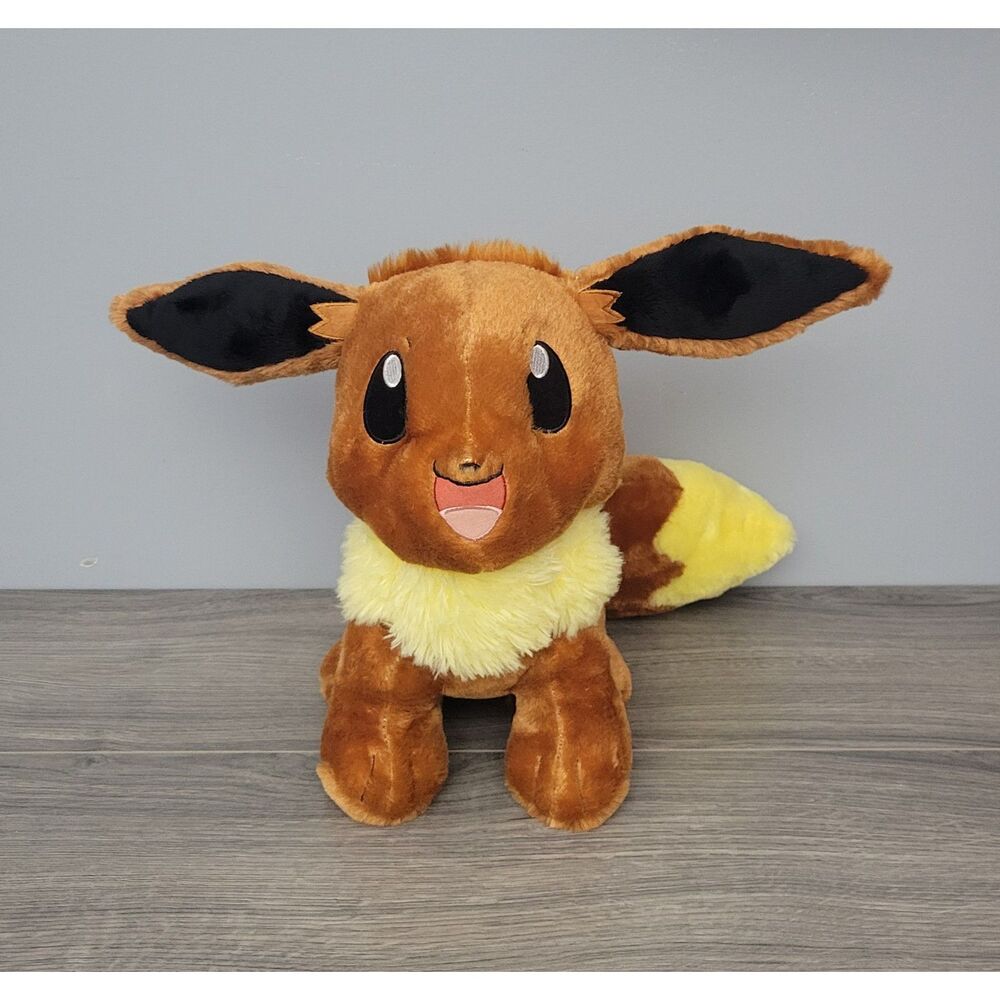 Build A Bear Pokémon Eevee Plush Stuffed Animal Brown 2019